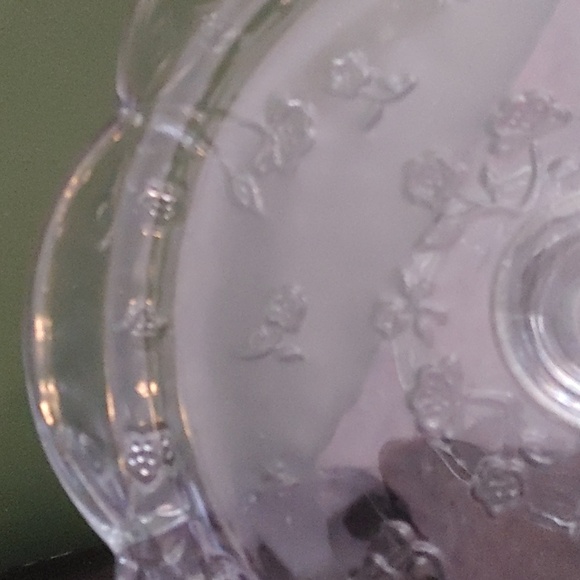 ✅Anchor Hocking Cake Plate Pedestal - Picture 2 of 3